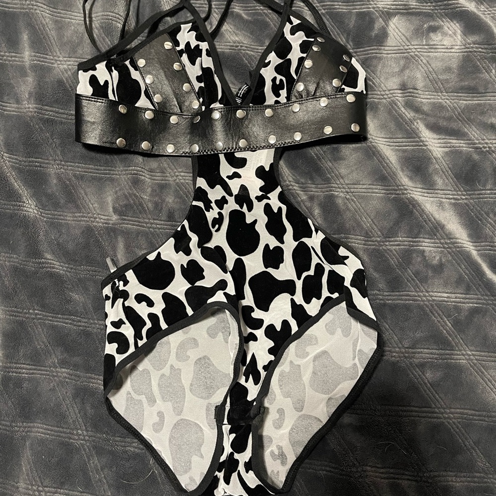 Spencer’s cow lingerie